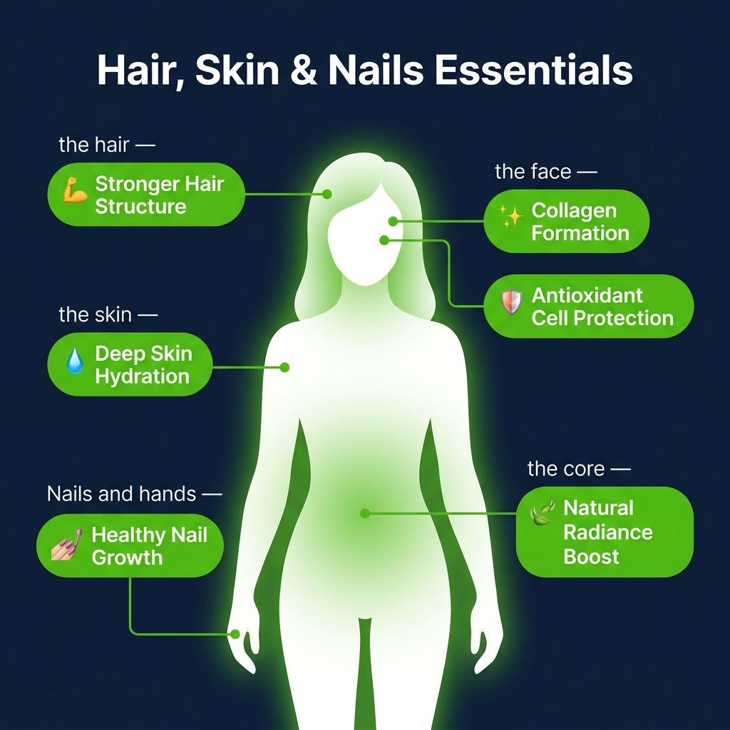 HAIR, SKIN & NAILS ESSENTIALS